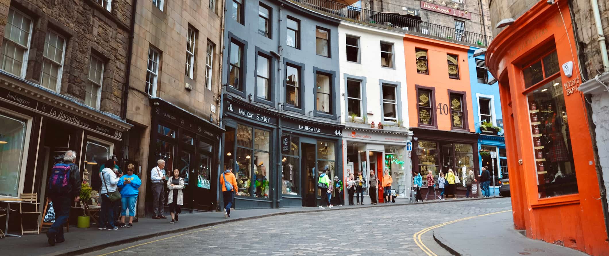 The historic buildings of Edinburgh and its charming skyline