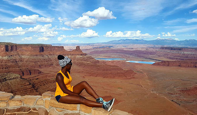 oneika at the grand canyon